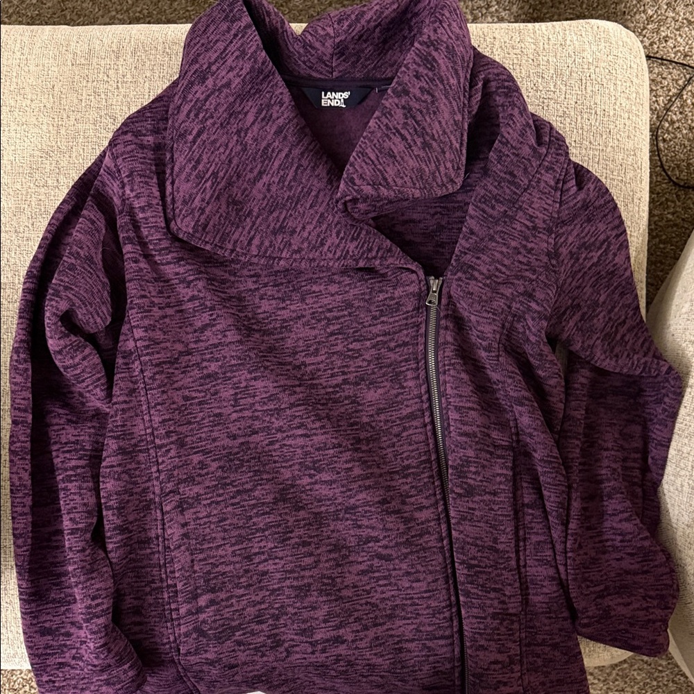 Lands' End Purple Women's Jacket